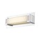Z-Lite Elara 1 Light Wall Sconce, Chrome & Frosted 1926-1S-CH-LED - alternate 2